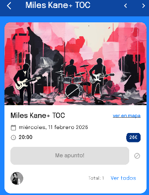 detalle eventos - SaliendoYA!